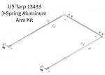 US Tarp 13433 Complete Arm Kit for 3-Spring Aluminum System (up to 12')